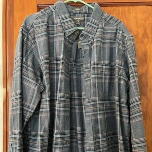 2X Eddie Bauer plaid shirt